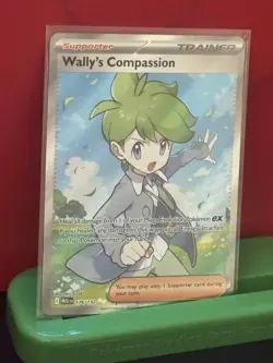 Wally's Compassion 176/132 Ultra Rare Holo Mega Evolution - Pokemon TCG - Image 1