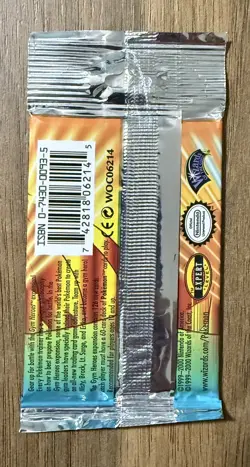 WOTC Pokemon Booster Pack Gym Heroes 2000 Brock Artwork (SEALED) Long Crimp - Image 3