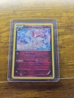 Pokemon XY - Furious Fists 72/111 Sylveon Reverse Holo (Well Loved) - Image 1