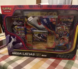 Pokemon TCG: Mega Evolution : Mega Latias ex Collection Box New Sealed - Image 1