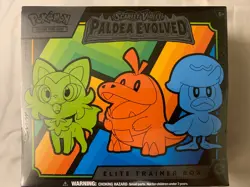 pokemon Paldea evolved elite trainer box - Image 1