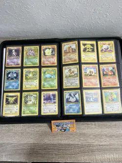 🌟Pokemon 100% Complete Master Base Set 102/102 WOTC Vintage 1999‼ - Image 2