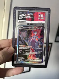 Pokemon TCG Team Rockets Mewtwo Destined Rivals 231/182 Ace 10 - Image 2