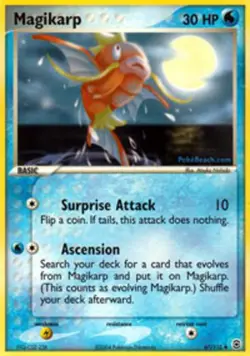Moderately Played Magikarp - 67/112 - Common Pokemon FireRed & LeafGreen - Image 1