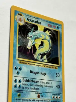 Pokemon TCG Gyarados Base Set 6/102 Holo Unlimited Holo Rare LP Excellent! - Image 2