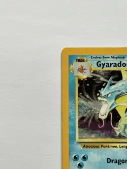 Pokemon TCG Gyarados Base Set 6/102 Holo Unlimited Holo Rare LP Excellent! - Image 4