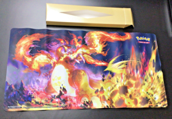 LOT x 5 - Pokemon TCG - CHARIZARD VMAX UPC - Playmat Brand New Waifu Mat in Box - Image 1