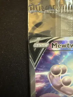 Mewtwo V 229 Full Art Pokemon TCG SWSH Black Star Promos 2022 Sealed English - Image 4