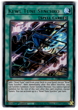 YUGIOH KEWL TUNE SYNCHRO ULTRA RARE NEAR MINT PHRE-EN039 - Image 1