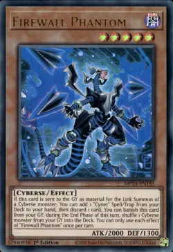 Firewall Phantom - Ultra Rare 1st Edition MP24-EN185 - NM - YuGiOh - Image 1