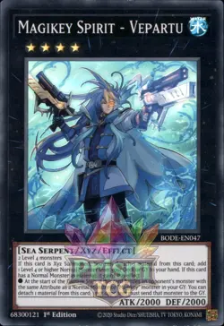 1st ed Magikey Spirit - Vepartu super rare BODE-EN047 Yugioh - Image 1