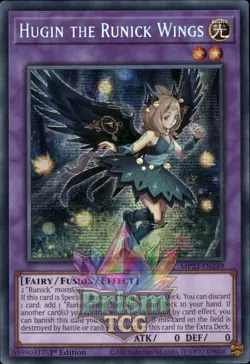 1st ed Hugin the Runick Wings SR MP23-EN249 Yugioh - Image 1
