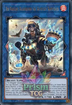 1st ed Tri-Brigade Bearbrumm the Rampant Rampager ultra rare MP22-EN085 Yugioh - Image 1