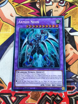 Armed Neos blmr-en002 1st Edition (NM) Secret Rare Yu-Gi-Oh! - Image 1