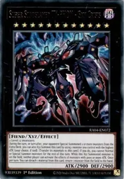 Super Starslayer TY-PHON - Sky Crisis RA04-EN072 Ultra Rare 1st Edition Yugioh - Image 1