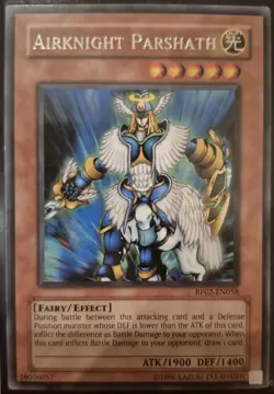 YuGiOh Airknight Parshath Rare RP02-EN058 - Image 1
