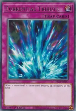 Torrential Tribute - GRCR-EN057 - Rare - 1st Edition Yugioh - Image 1
