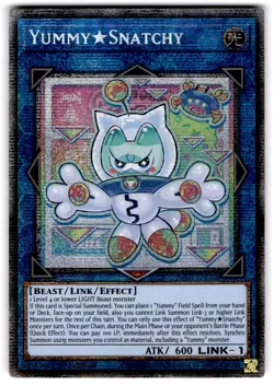 YUGIOH YUMMY SNATCHY STARLIGHT RARE NM JUSH-EN022 - Image 1