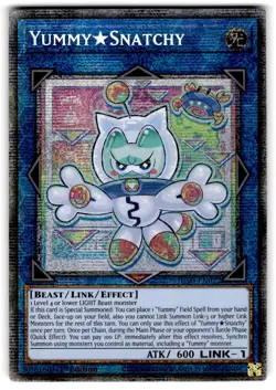 YUGIOH YUMMY SNATCHY STARLIGHT RARE NM JUSH-EN022 - Image 3