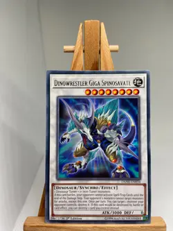Dinowrestler Giga Spinosavate - Rare 1st Edition DANE-EN034 - NM - YuGiOh - Image 1