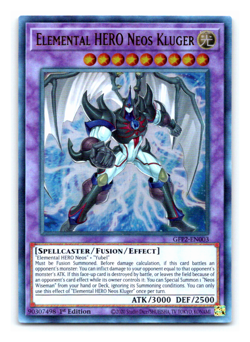 Elemental HERO Neos Kluger - GFP2-EN003 - Ultra Rare - 1st Edition - Yugioh - Image 1
