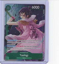 One Piece The Azure Sea's Seven Tashigi Promo OP14-029 R English - Image 1