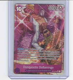 One Piece The Azure Sea's Seven Donquixote Doflamingo OP14-069 SR English - Image 1