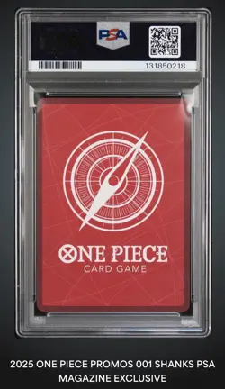 One Piece ~ SHANKS ~ PSA 9 ~ PSA Magazine Exclusive OP09-001 - Image 2