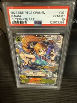 O-Nami (Alternate Art) OP06-101 Wings of the Captain Foil - Image 1