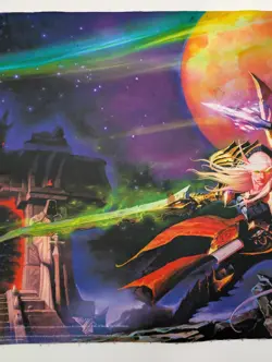 Through the Dark Portal Blizzard World of Warcraft Playmate Mat TCG Upperdeck - Image 3
