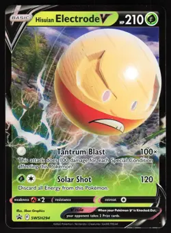 Hisuian Electrode V - SWSH294 Pokemon SWSH: Sword & Shield Promo Cards Promo NM - Image 1