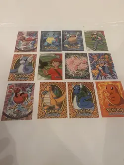 Pokemon Topps The Movie x93 Cards Bundle - Image 3