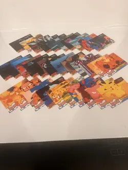 Pokemon Topps The Movie x93 Cards Bundle - Image 5