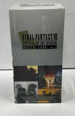 Final Fantasy VII Anniversary Art Museum Digital Card+ Vol.2 NISB - Image 1