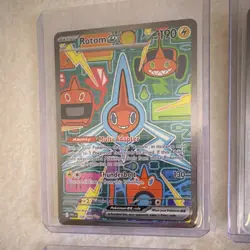 Pokemon TCG 2 Card Lot EX Holo Full Art Rotom EX - Image 1