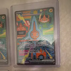 Pokemon TCG 2 Card Lot EX Holo Full Art Rotom EX - Image 2