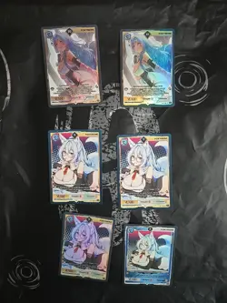 VCARD Gamersupps Rising Stars Foxyreine 1st Edition Full Art Holo Card Set - Image 1