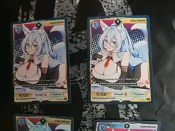 VCARD Gamersupps Rising Stars Foxyreine 1st Edition Full Art Holo Card Set - Image 3