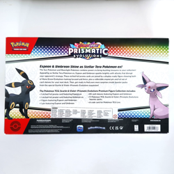 Pokemon Prismastic Evolutions TCG Scarlet Violet Premium Figure Collection Cards - Image 3