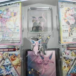 Pokemon Prismastic Evolutions TCG Scarlet Violet Premium Figure Collection Cards - Image 4