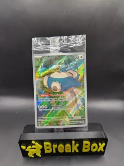 Snorlax 051 Sv: Scarlet & Violet Promo Cards Holo Sealed - Image 1