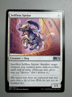 Selfless Savior | Core Set 2021 | #36 | U | NM - Image 1