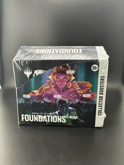 Magic the Gathering Foundations Collector Booster Box English - MTG - Sealed - Image 1