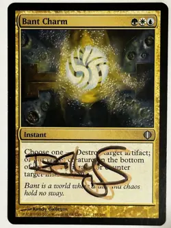 MTG Magic Bant Charm Signed Artist Proof X1 ALA Alara Randy Gallegos - Image 1