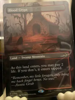 Blood Crypt (Borderless) Lorwyn Eclipse 0349 - Image 1