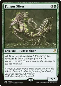 ~1x Fungus Sliver x1 ~NM~ TSR Magic the Gathering MtG~ - Image 1