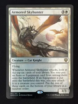 1x MTG Armored Skyhunter (Foil) - Commander Legends (CMR) #11 - Magic - Image 1