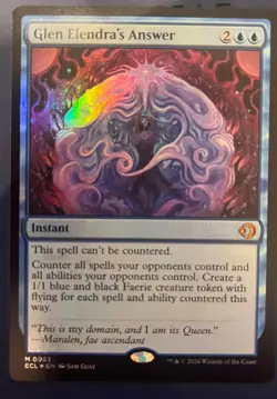 Glen Elendra's Answer Lorwyn Eclipsed FOIL NM UNPLAYED SHIPS ASAP - Image 1