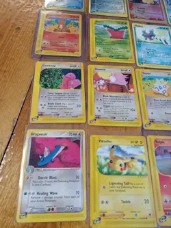 Vintage Pokemon Card Lot E-Series Charmander Bulbasaur Magikarp 34 Cards Holo - Image 5