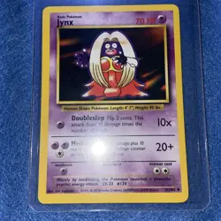 1999 Pokemon Jynx 31/102 Base Set 1st Edition Shadowless - Pack Fresh - NM/M - Image 1